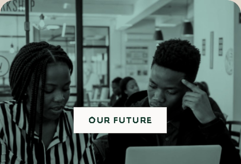 Young people working together